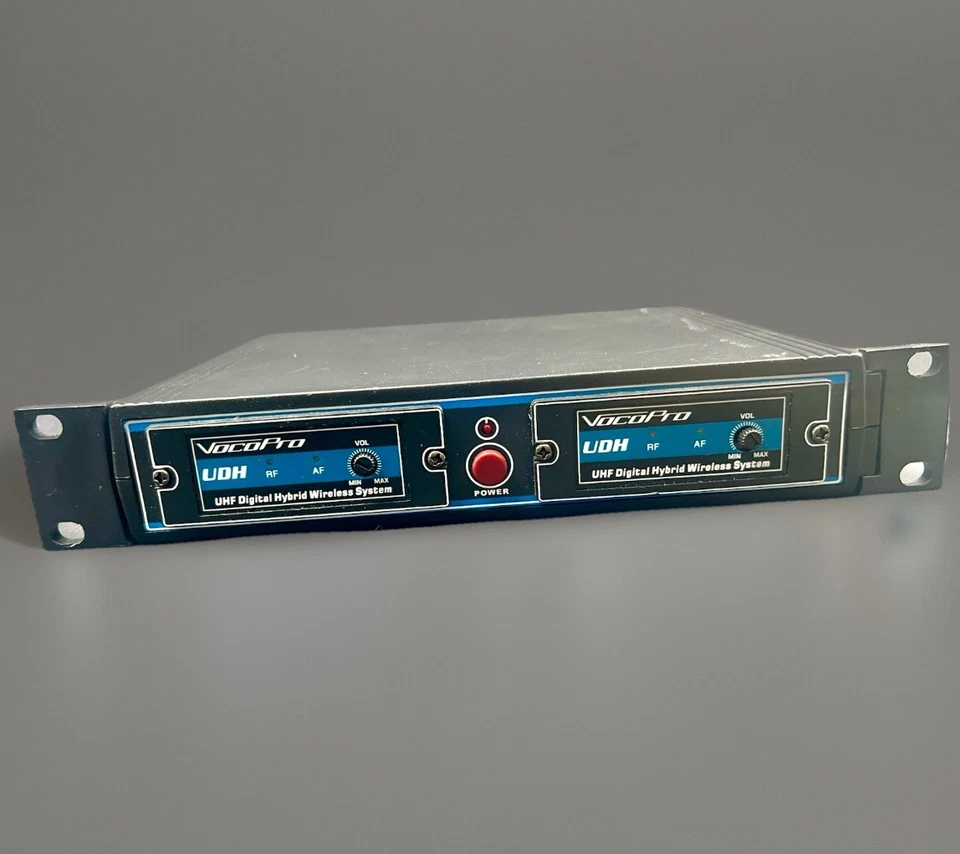 VocoPro UDH-Dual Channel UHF Wireless Receiver System Unable To Test - Image 2 of 4
