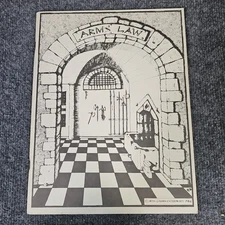 Arms Law Role Playing Game Vintage 1982 Iron Crown Enterprises RARE D&D
