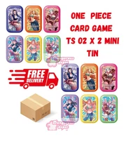 ONE PIECE CARD GAME 12 Mini-Tin Vol.2 Japanese Version Factory Sealed TS-02