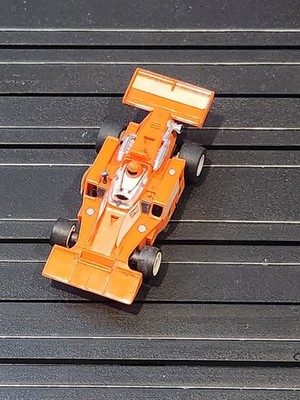 Used - Aurora A/FX G-Plus HO Scale Slot Car - #14 Orange Indy Car