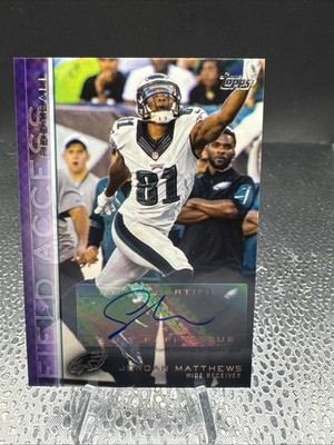2015 Topps Jordan Matthews Auto /25 Autograph