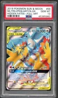 Pokemon Card - PSA 10 Moltres & Zapdos & Articuno GX 66/68 - Hidden Fates GEM MT