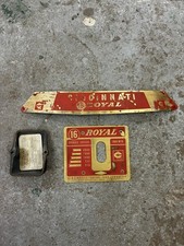 Emblem For Cincinnati Royal 16 Drill Press And Misc Cover