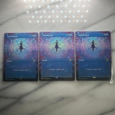 Counterspell English Foil 3er Set Magic The Gathering NM Borderless
