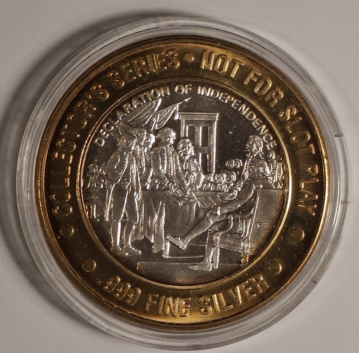 TRUMP TAJ MAHAL .999 FINE SILVER CASINO CHIP COLLECTORS SERIES | eBay