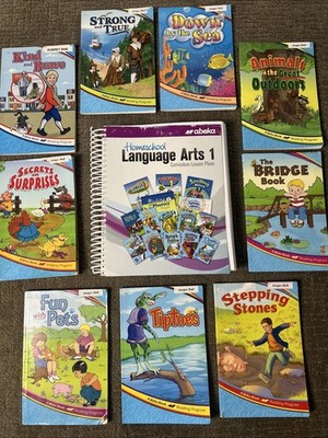 Abeka Language Arts 1 Curriculum Lot 9 First Grade Books Read