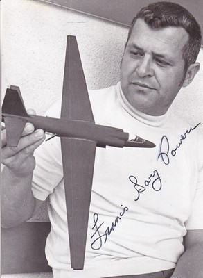 Francis Gary Powers - US-Pilot - Spionageflug von 1960 - Foto -original signiert