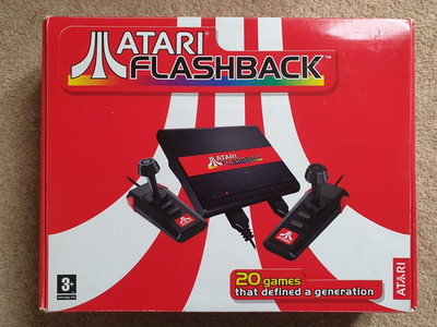 Atari FLASHBACK Spielekonsole - 20 Spiele - UNBENUTZT - Originalverpackt