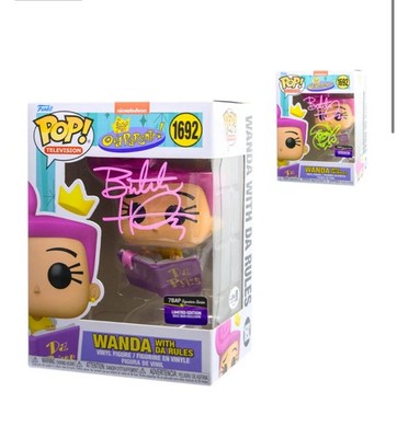 Butch Hartman Signed Wanda  With Da Rules  Funko Pop   JSA   Rare SDCC 2025