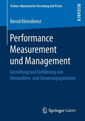 Kleindienst - Performance Measurement und Management   Gestaltung und  - X555z