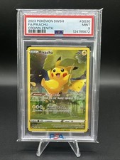 PSA 9 Mint 2023 Pokemon SWSH FA/Pikachu #GG30/GG70 Crown Zenith