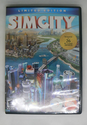 SimCity: Limited Edition (PC, 2013) - 1 Disc + Key Code, EA Maxis Strategiespiel