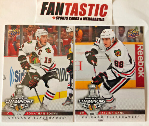 Chicago Blackhawks 2013 Stanley Cup Champions Box Set single Card YOU PICK #1-30 - Picture 1 of 2