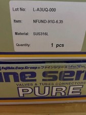 1 Pc. New Pneumatic Diaphragm Valve NFUND-91G-6.35