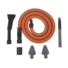 7-pc Premium Vacuum 1.25" - 2.5" Hose Accessory Vac Shop Car Extension Brush Kit