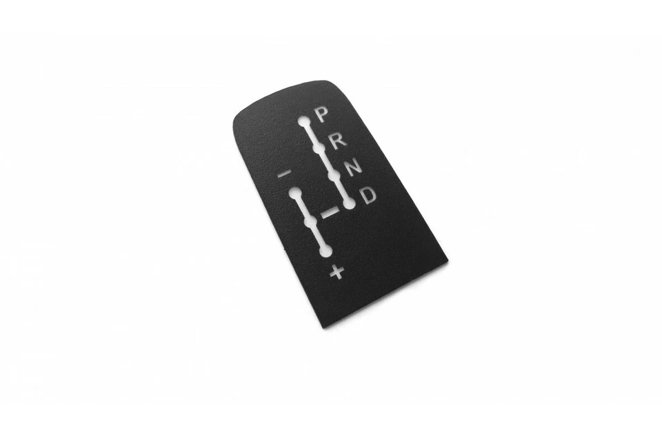 Pour Maserati Gran Turismo Quattropor Shifter Gear Position Indicateur Plat Noir - Photo 1/2