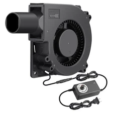 Wathai 120mm x 32mm Dual Ball Blower Fan 12V with 110v - 240v AC Plug... 