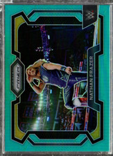 2024 Panini Prizm WWE Prizms Teal #25 Nathan Frazer /49