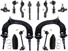 Front and Rear Control Arm Ball Joint Tie Rod and Sway Bar Link Kit fits 87FWRT