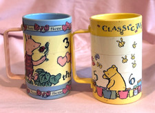 Disney Classic Winnie the Pooh and Piglet Swivel Mug Children's Cup - EXCELLENT