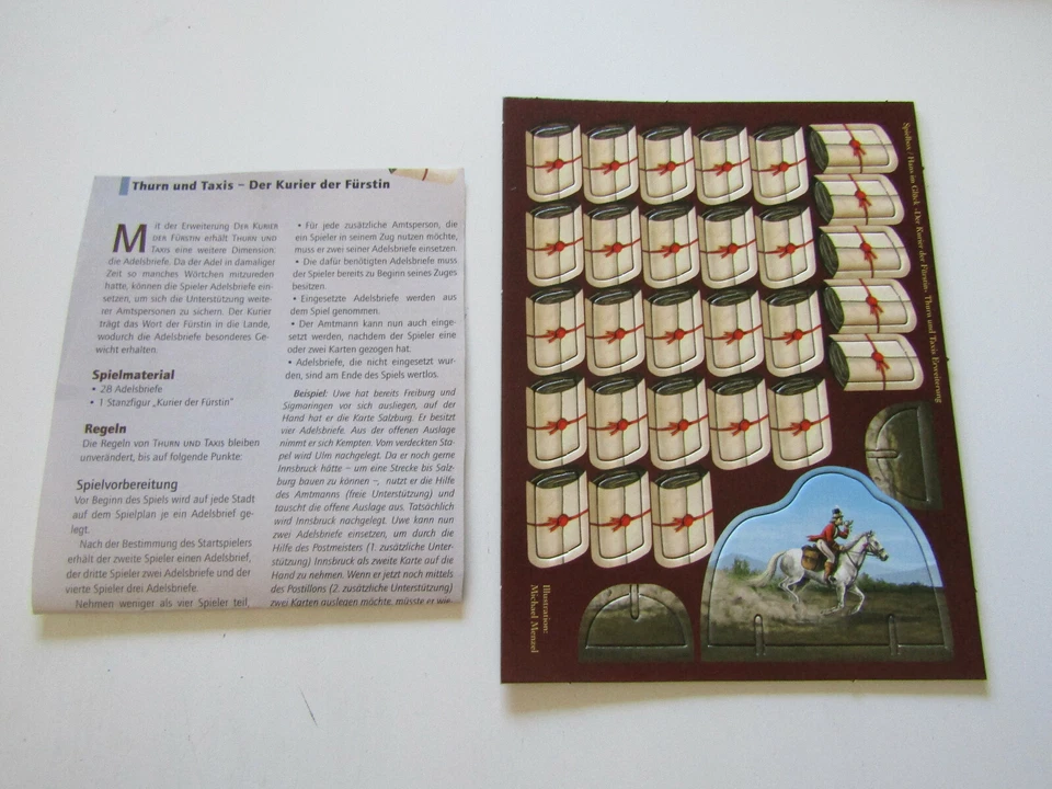 HANS IM GLÜCK Thurn und Taxis - Der Kurier der Fürstin - Mini Erweiterung NEU