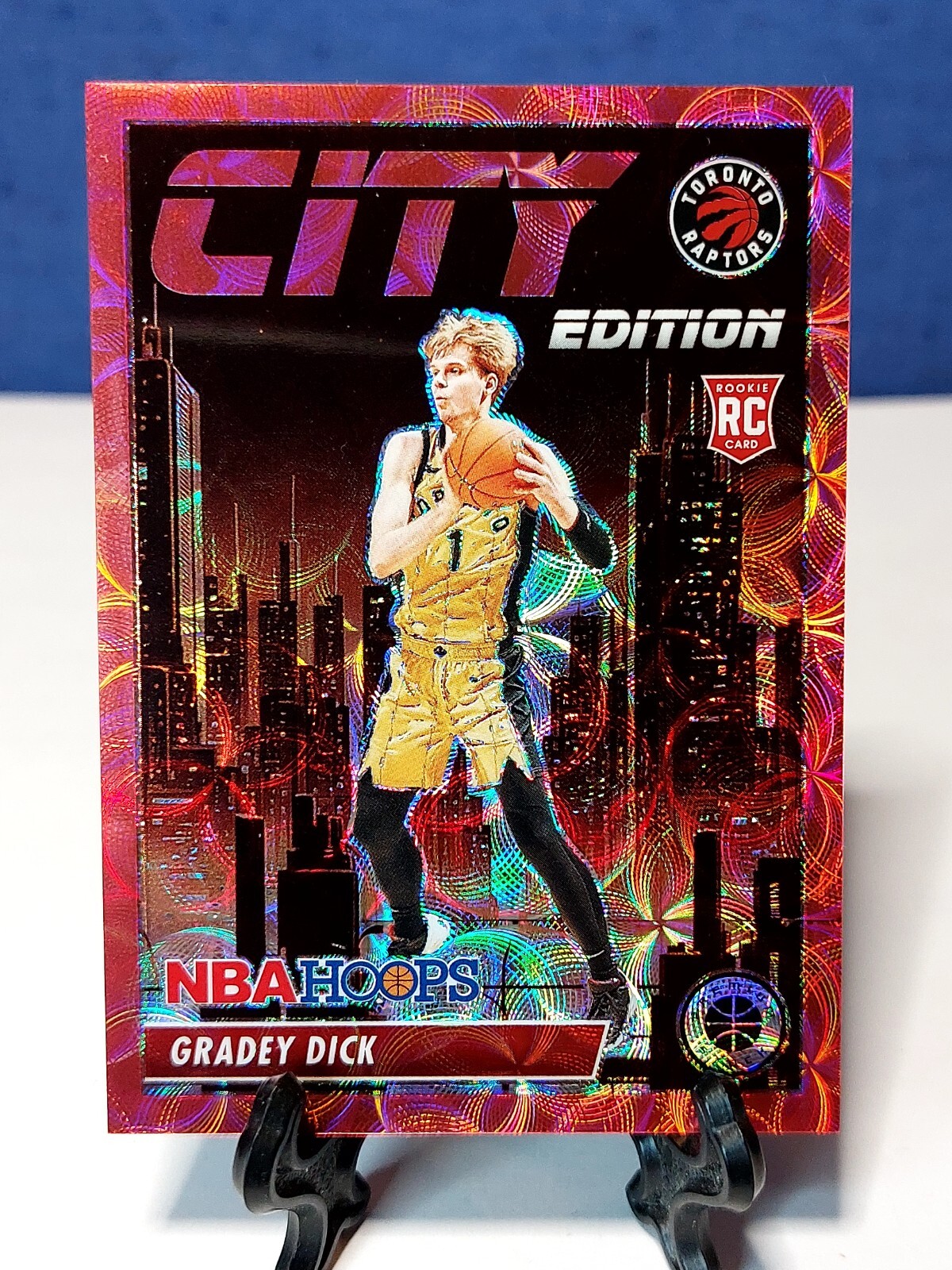 2023-24 Panini Hoops Premium Stock Gradey Dick City Edition Red Prizm /88 RC SP