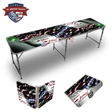 Chips And Cards # 3 8ft Tailgate Table