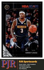 2019 Hoops Premium Stock #50 Torrey Craig Denver Nuggets