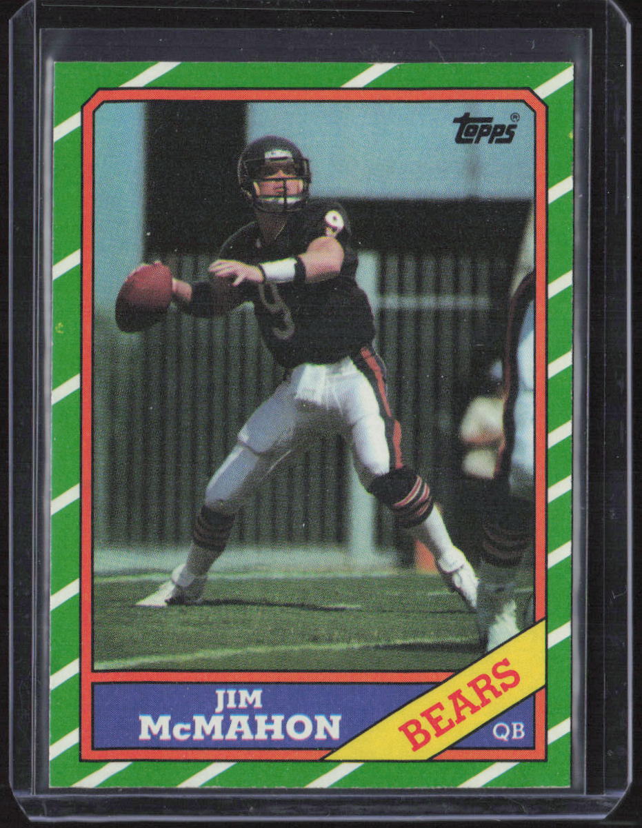 1986 Topps #10 Jim McMahon