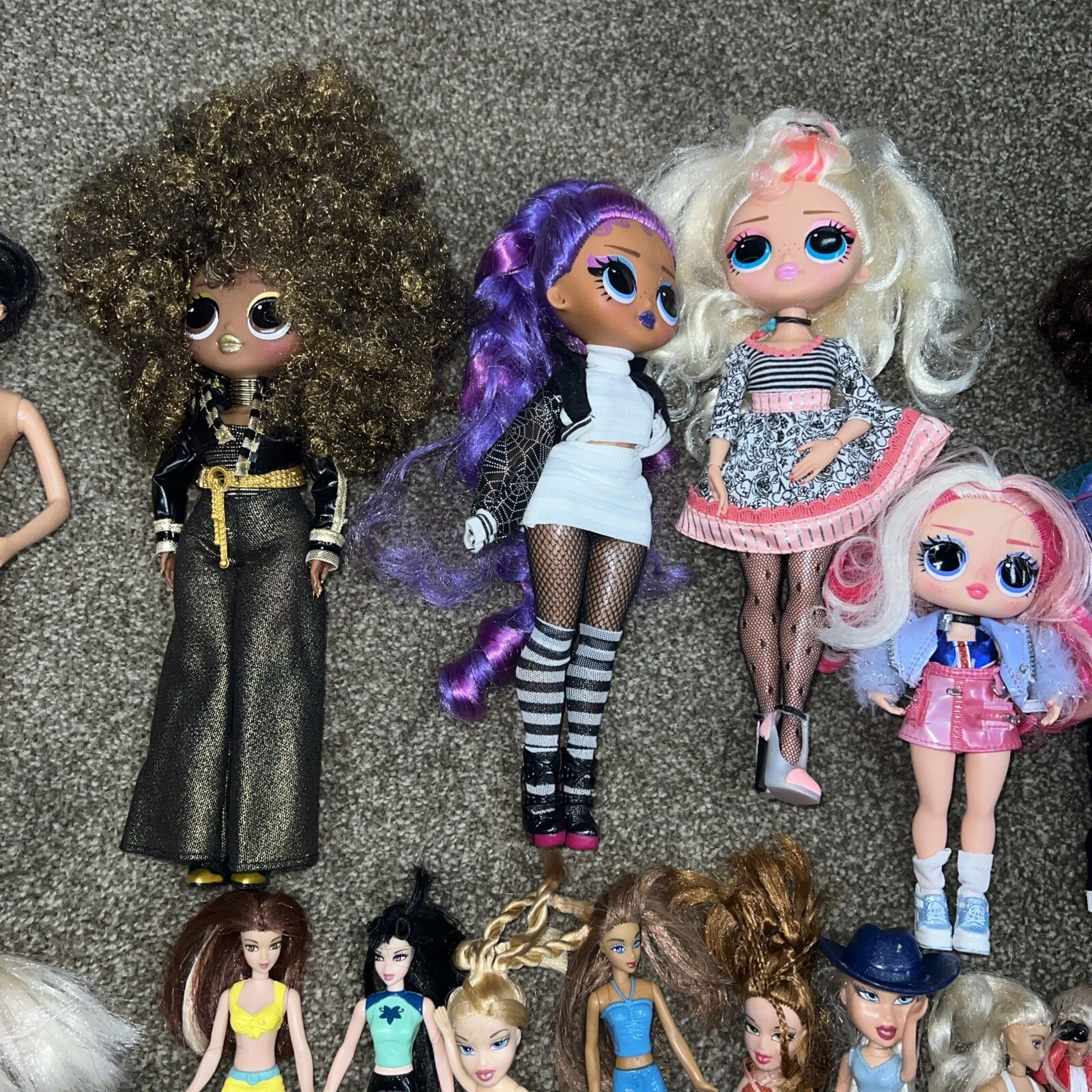  mixed dolls other doll clothes accessories shoes variety 