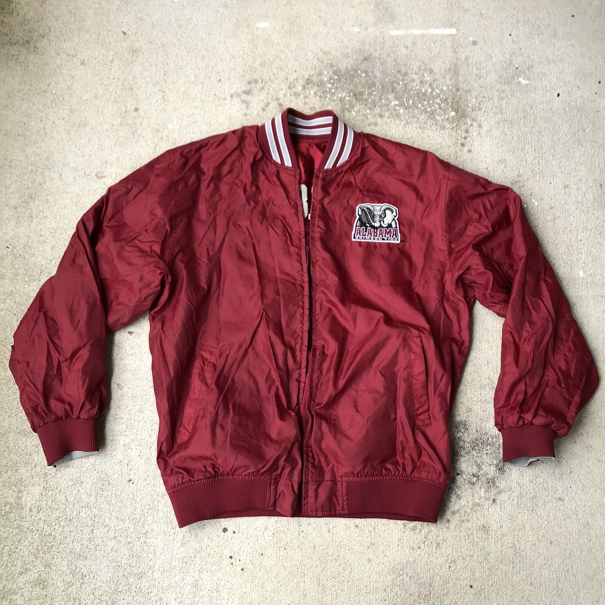 Xtreme Fanz Alabama Crimson Tide Reversible Varsity Jacket Xtreme Fanz Alabama Crimson Tide Reversible Varsity Jacket