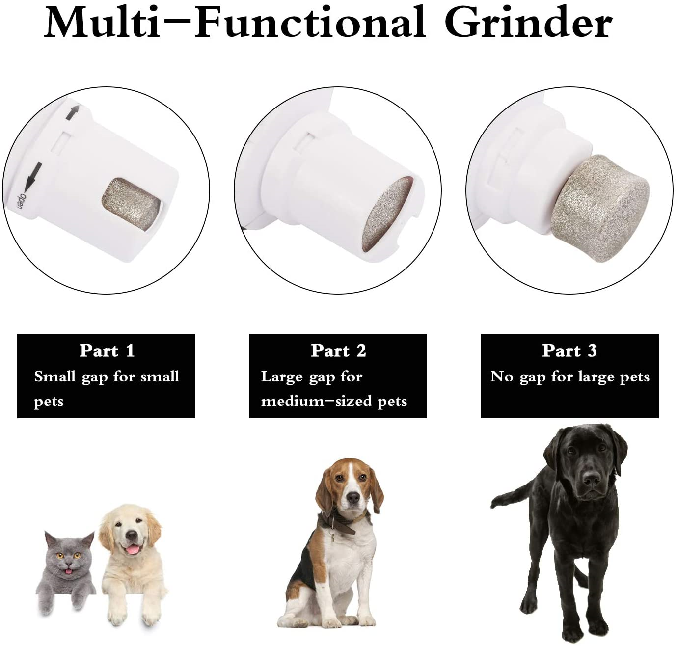 pecute pet nail grinder