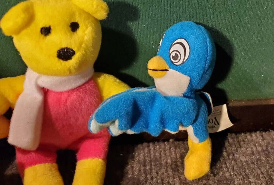 2003 Winnie the Pooh & Friends Plush The Book of Pooh Lot of 4 McDonald's Toy - Image 4 of 4