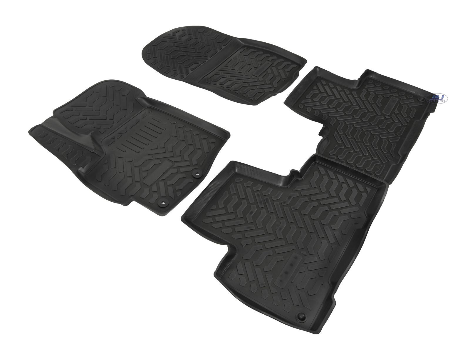 Tapis de sol caoutchouc 3D Peugeot 4008 protection habitacle haut de gamme