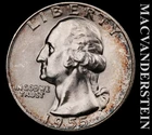 1955 Washington Quarter- Choice Gem Brilliant Uncirculated- Luster #K391