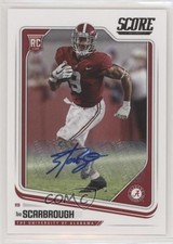 2018 Score Rookies Signatures Bo Scarbrough #366 Auto 2r8