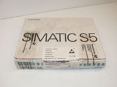 NEU-OVP Siemens 6ES5312-5CA12 Simatic S5 6ES5 312-5CA12 E:01