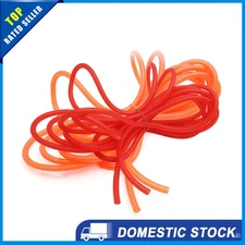 Red 5M Length 5mm Inner Dia Silicone Fuel Line Gas Hose Tube Pipe for Auto Car