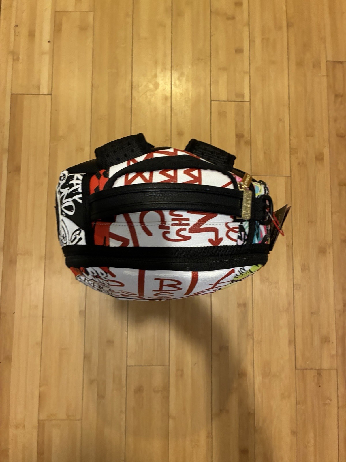 SprayGround Tri Split Graffiti Backpack LIMITED W… - image 3