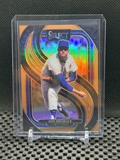 Don Drysdale 2025 Select -  Premier - Bronze Prizm #72/125 - #185 Dodgers