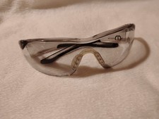 LIGHT TINT SPORTS SUNGLASSES SAFETY WRAP SHADES FUTURISTIC INDUSTRIAL MODERNIST