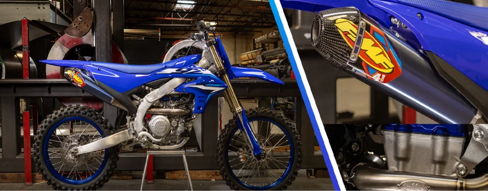 Tubo de escape de titanio FMF Factory 4.1 RCT Yamaha YZ450F YZ450 2023-2026 - 044478 Foto 2 de 4