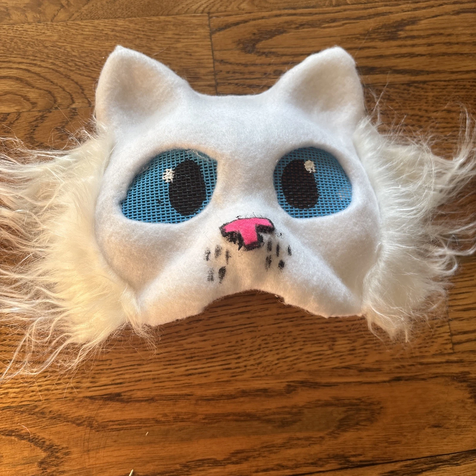 White Cat Mask