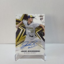 2026 Topps Series 1 Jacob Misiorowski RC AUTO #BSA-JMI Brewers Rookie 