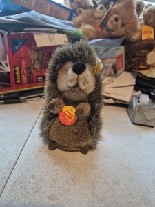 Steiff Plush Hedgehog - Joggi - With Original Tags