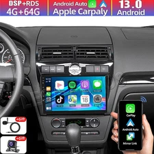 4+64GB Android 13 Carplay Car Radio Stereo GPS Player For Ford Fusion 2006-2009