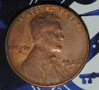 1926-S Lincoln Wheat Cent - F DET{{{D304