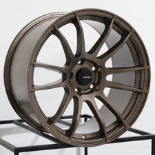 18x8.5 Avid1 Av20 5x114.3 33 Matte Bronze Wheels Rims Set4 73.1