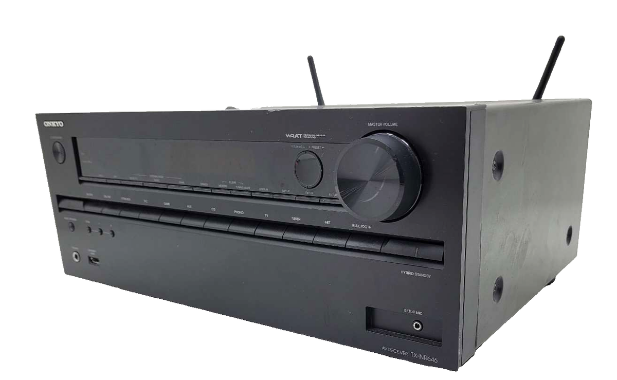 Onkyo TX TX-NR646 7.2 Channel 170 Watt Receiver for sale online | eBay