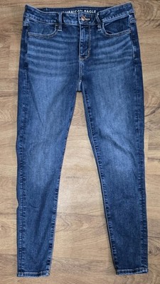 American Eagle Outfitters Women's Size 4 Blue Denim Skinny Jeans 
